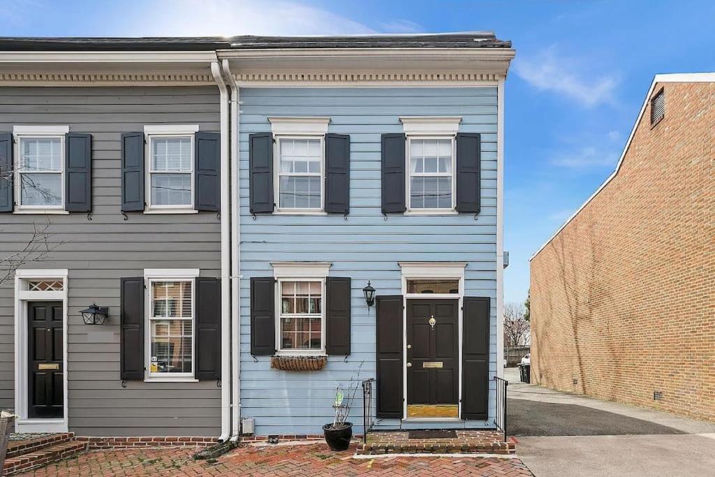 Boutique Blue 2 Bedroom Old Town House Alexandria Buitenkant foto